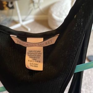 Black Loose Tank Top from Victoria Secret
